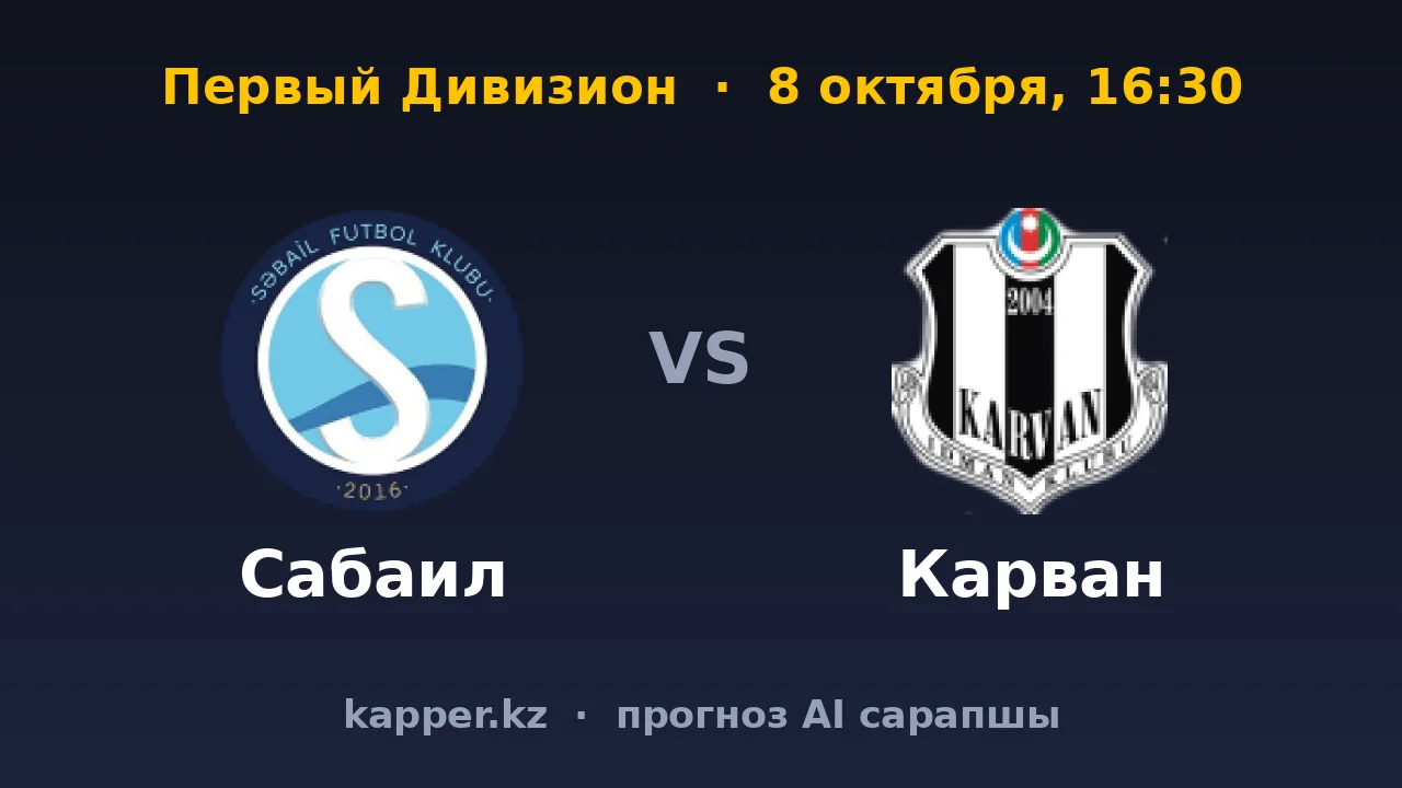 Сабаил — Карван: хозяева без поражений в новом сезоне