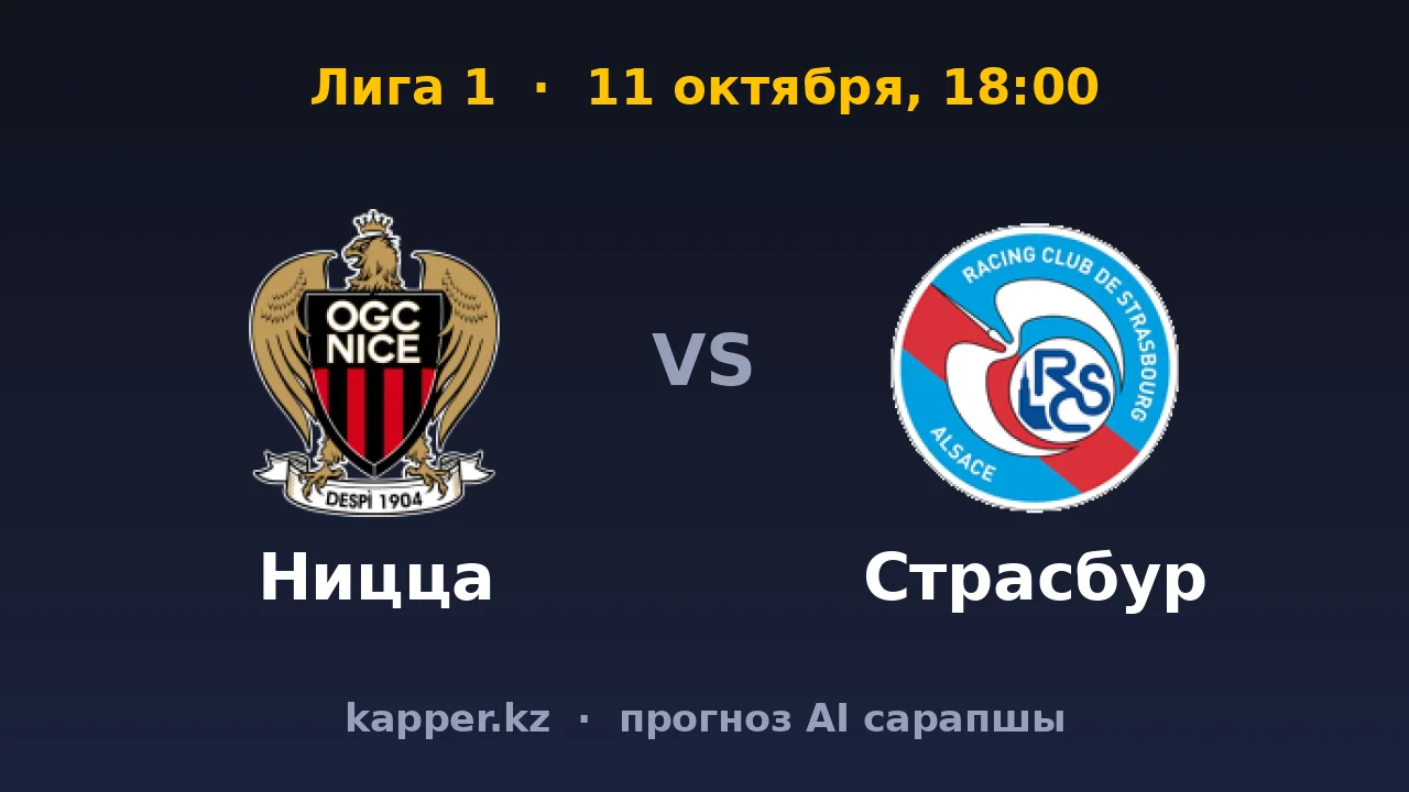 Ницца — Страсбур: на Лазурном берегу решает домашний фактор