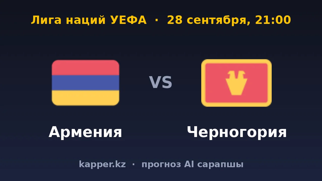 Армения — Черногория: в Ереване проверка на опыт и дисциплину