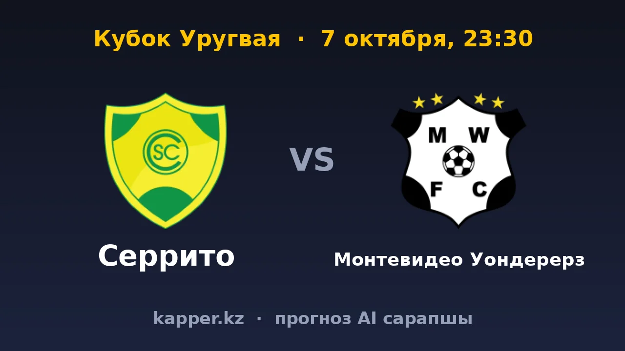 Серрито — Монтевидео Уондерерз: вторая кубковая встреча